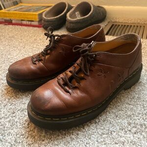 Embroidered Doc Marten Loafers